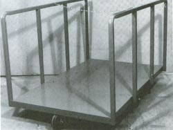 Platform piecegoods truck